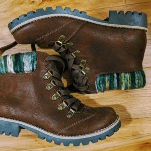 Cute Brown Booties - Like New!